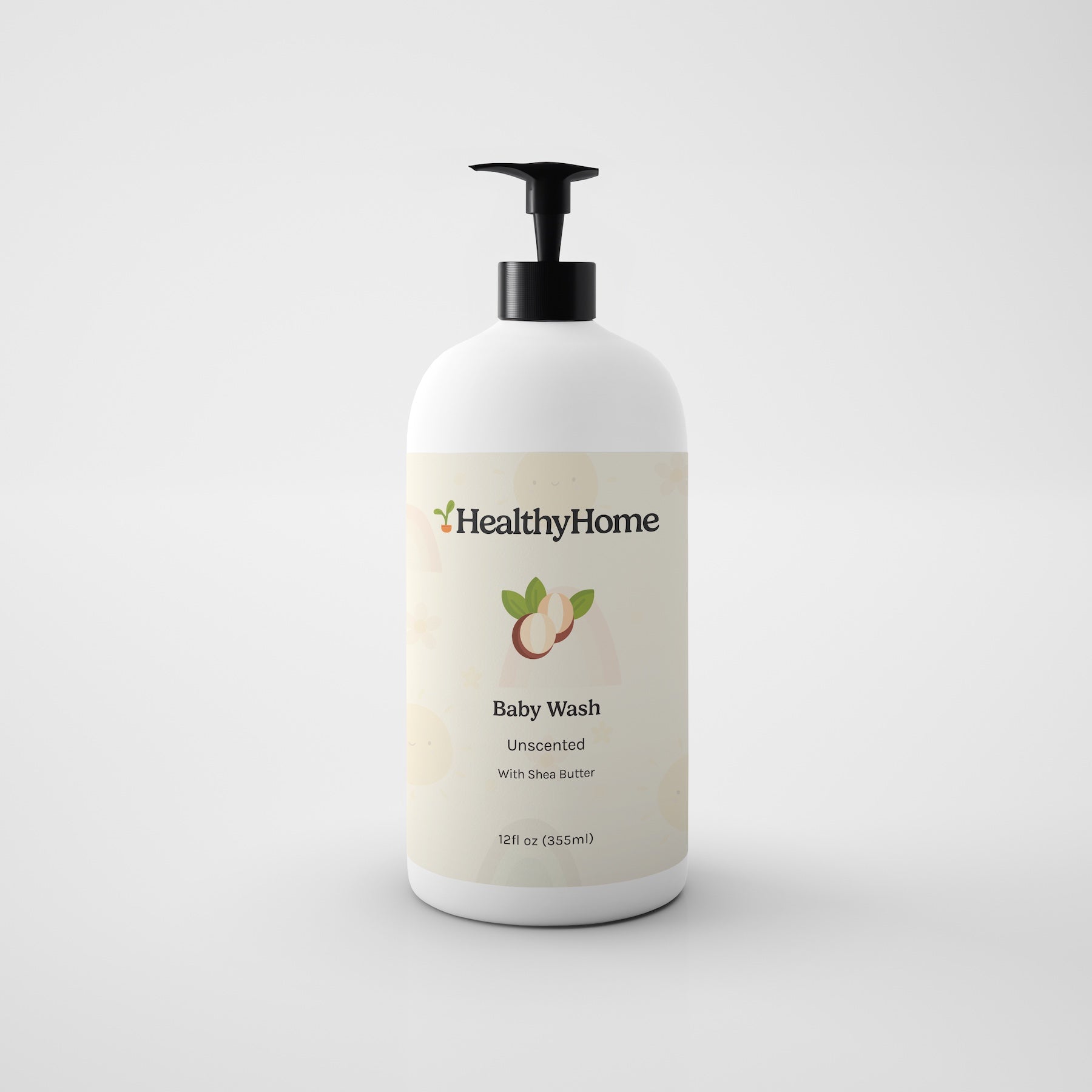 Healthy Home Baby Wash - Unscented Shea Butter