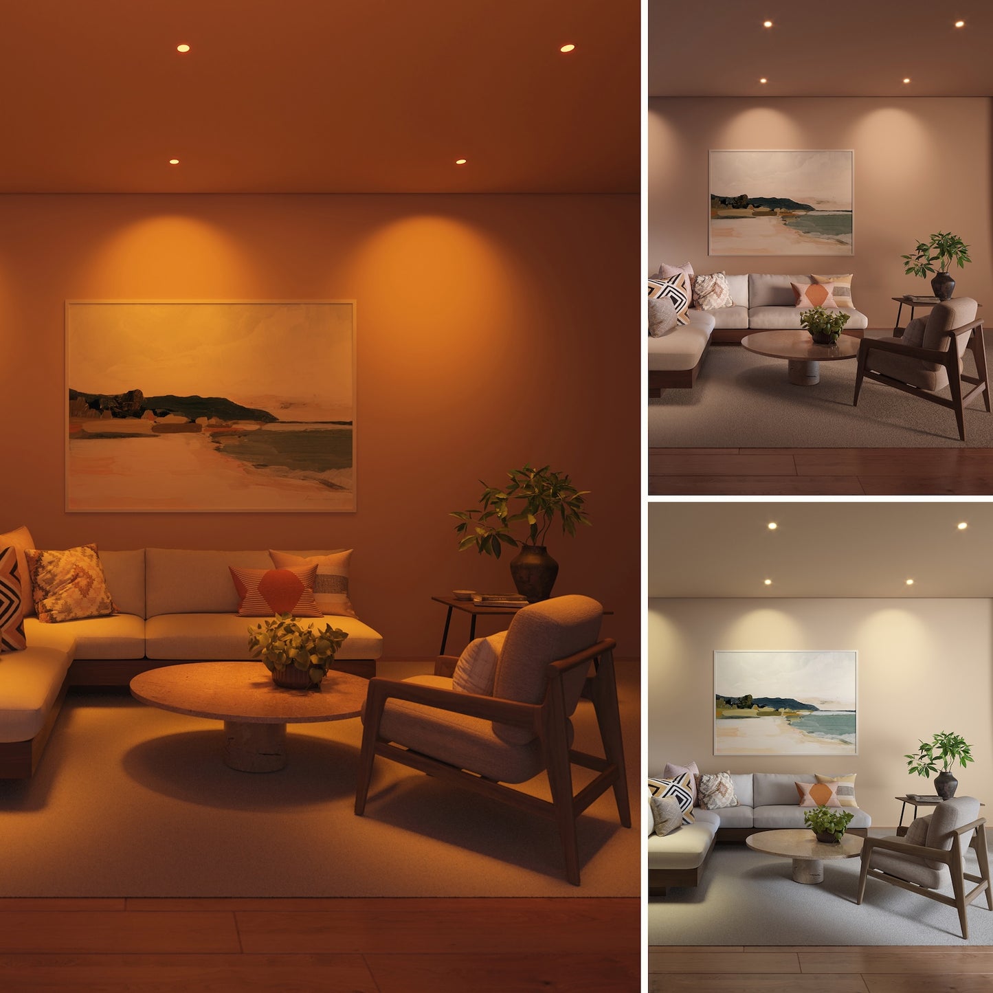 3" Slim Panel Recessed Circadian Light