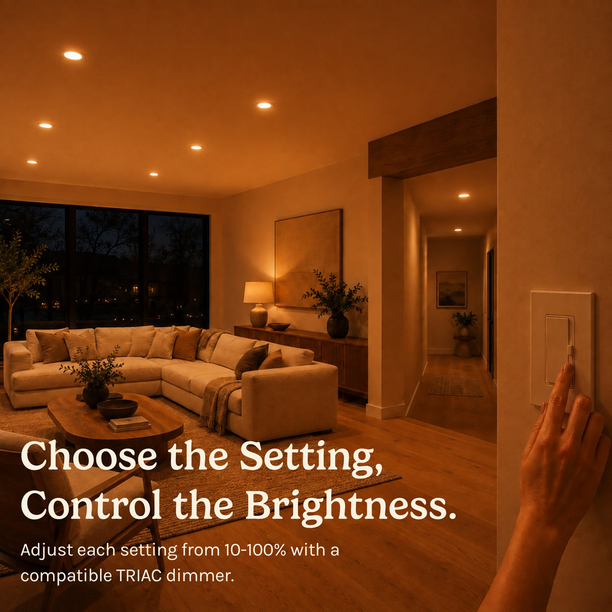 4" Retrofit Recessed Circadian Light