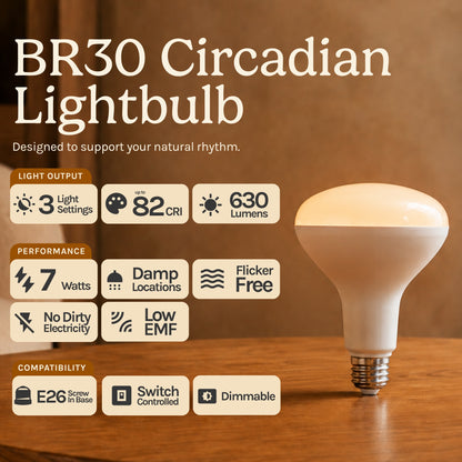 BR30 Circadian Lightbulb