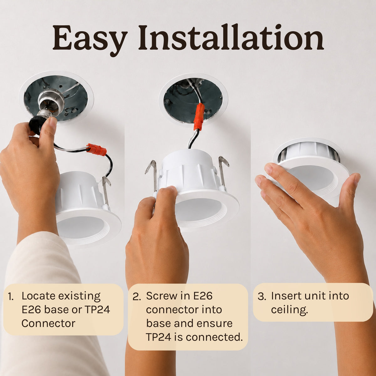 4" Retrofit Recessed Circadian Light