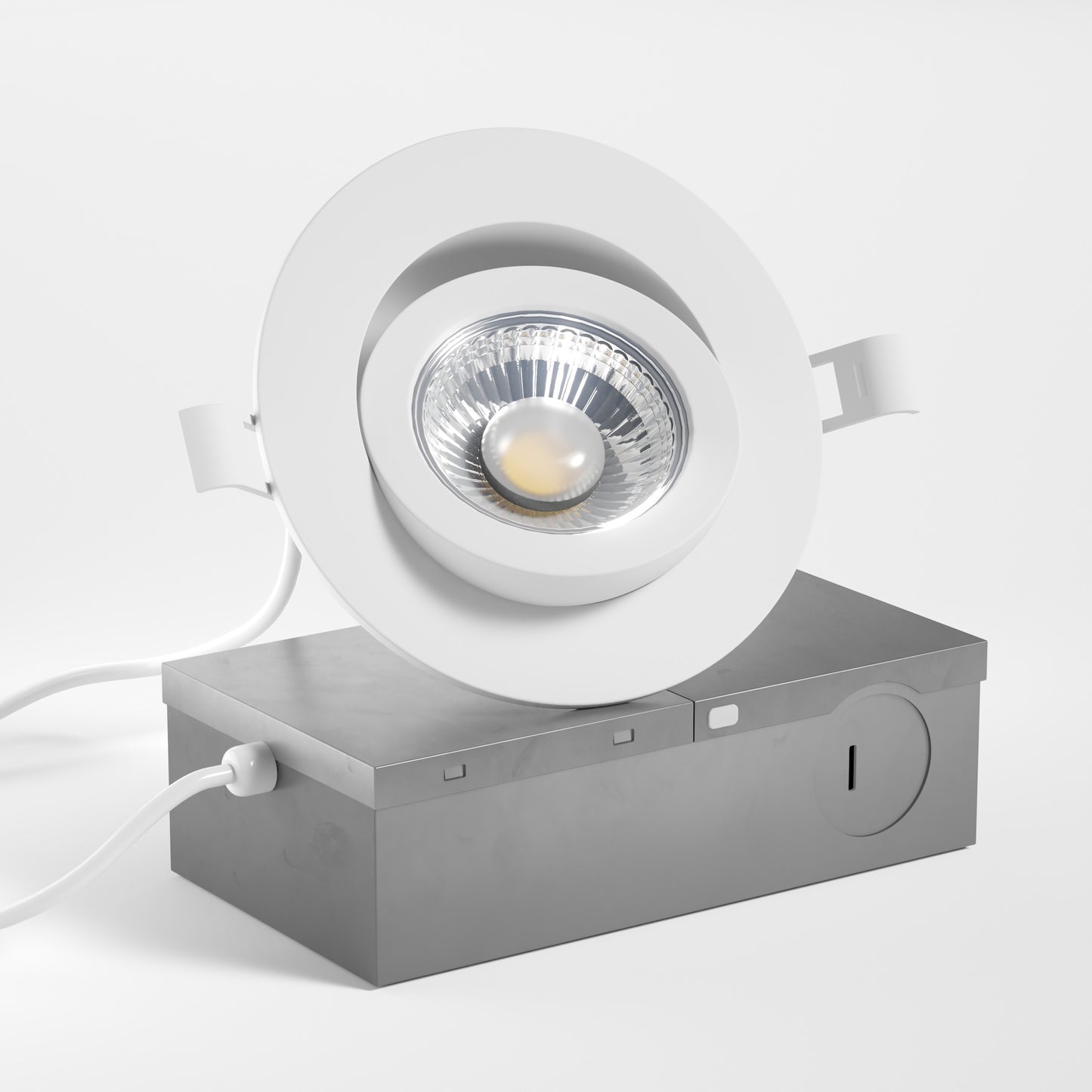 4" Slim Panel Recessed Circadian Gimbal Light